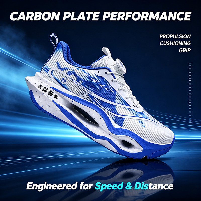 Men Carbon Plate Running Shoes - Carbon Plate Marathon Racing Shoes ulasan dan harga