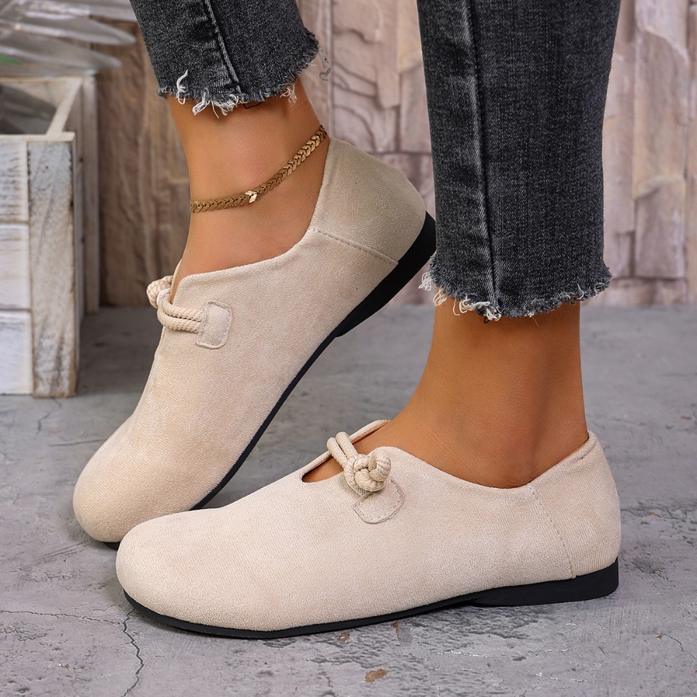 Women Flat Loafers Round Toe K - Women'S Shoes ulasan dan harga