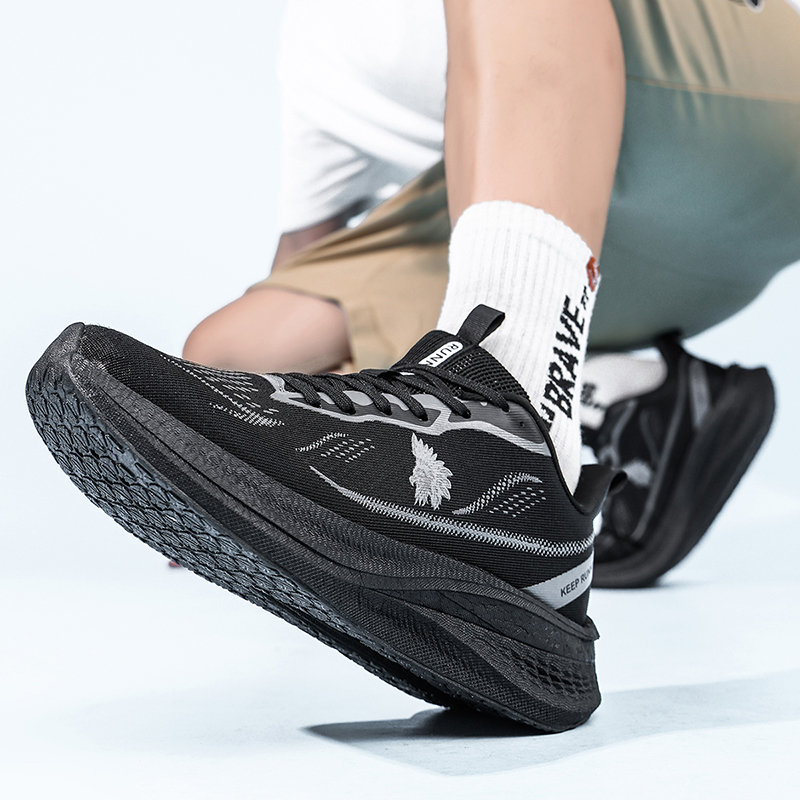 Ultra Light Men Sport Running  - Shock Absorbing Gym Trainers ulasan dan harga