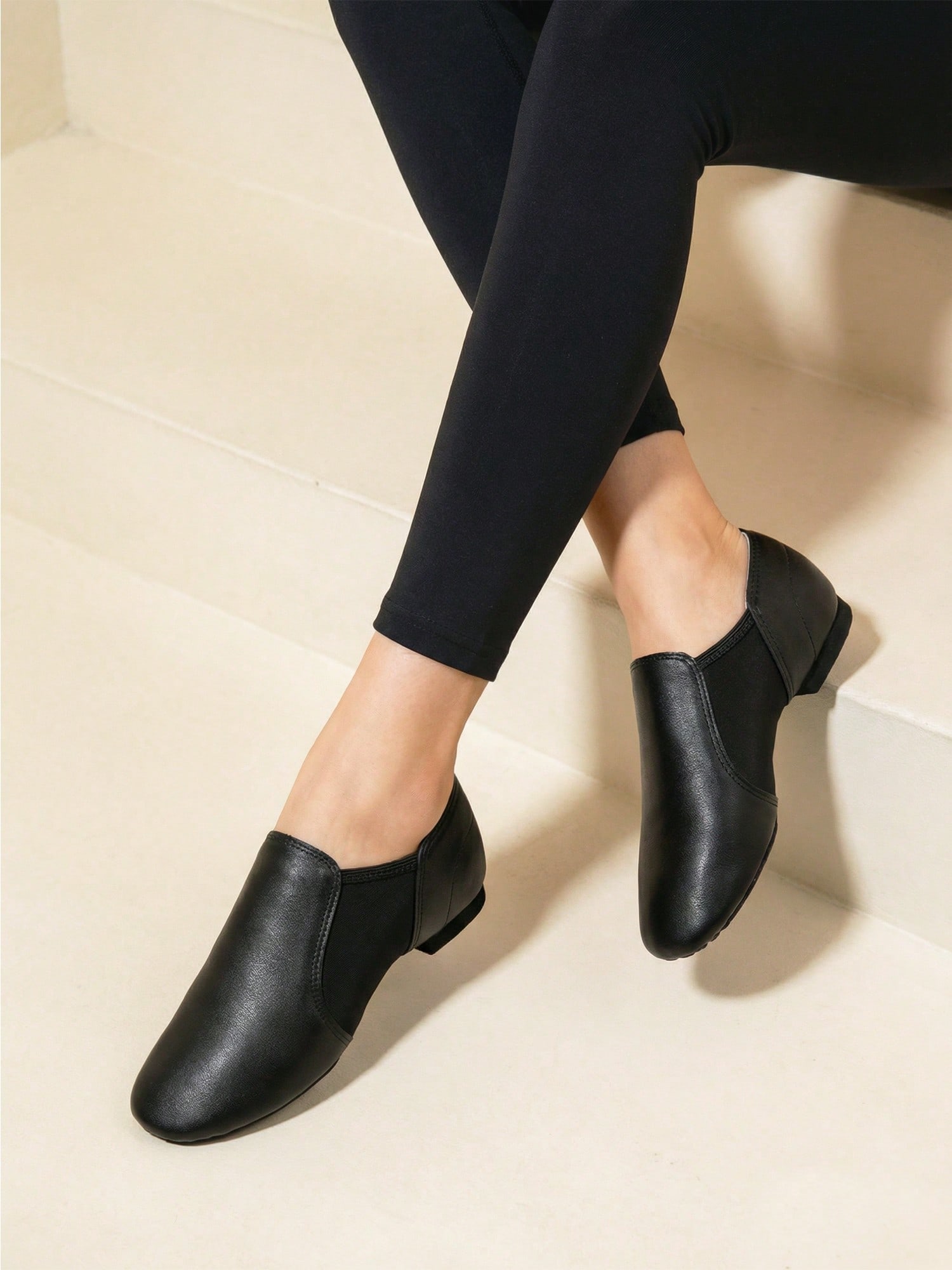 Soft Leather Jazz Shoes, Light - Sneakers ulasan dan harga