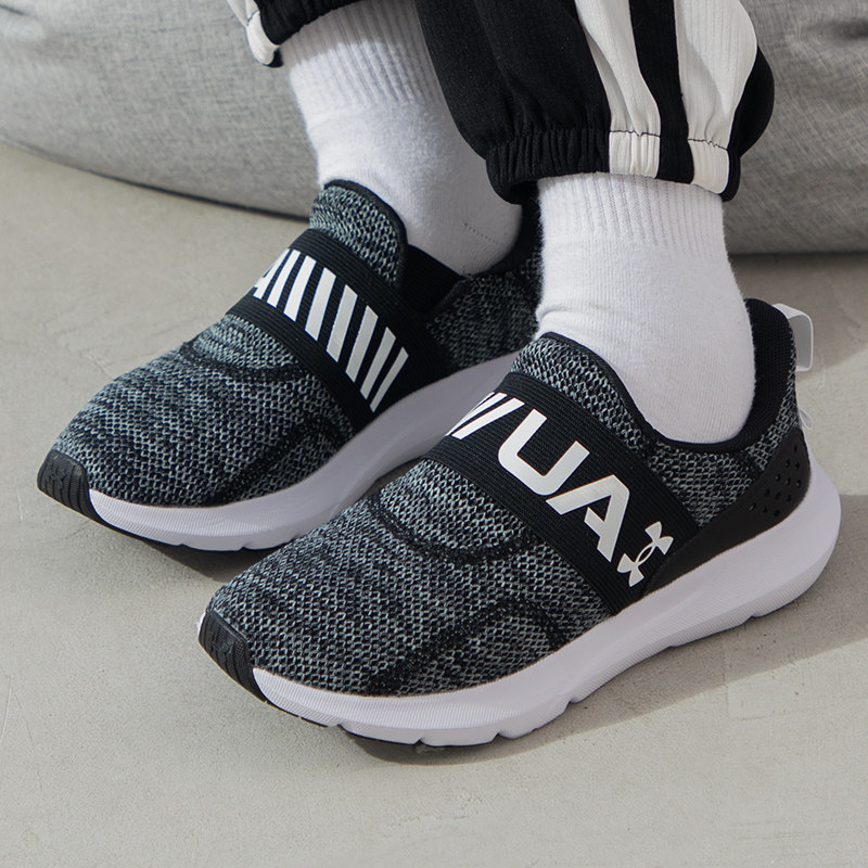 2026 Under Armour 3026507 001  - Knit Fabric Lace Up Sneakers ulasan dan harga