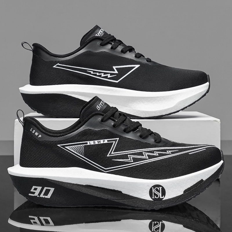 Marathon Athletic Running Shoe - Breathable Mesh Athletic Shoes ulasan dan harga